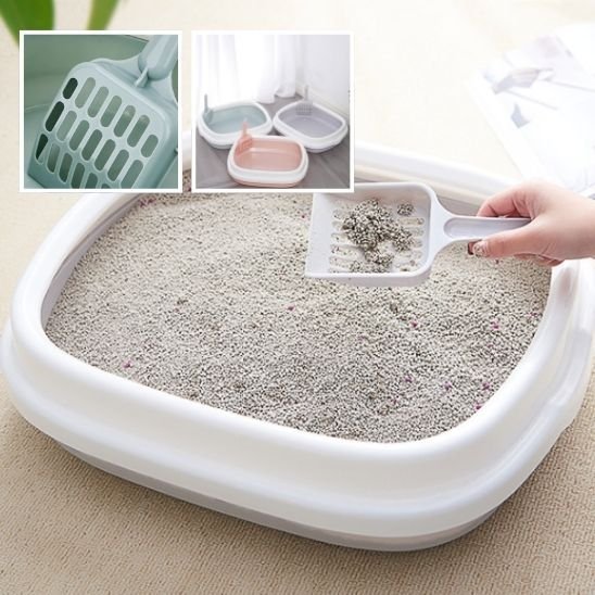 Bac à litière chat